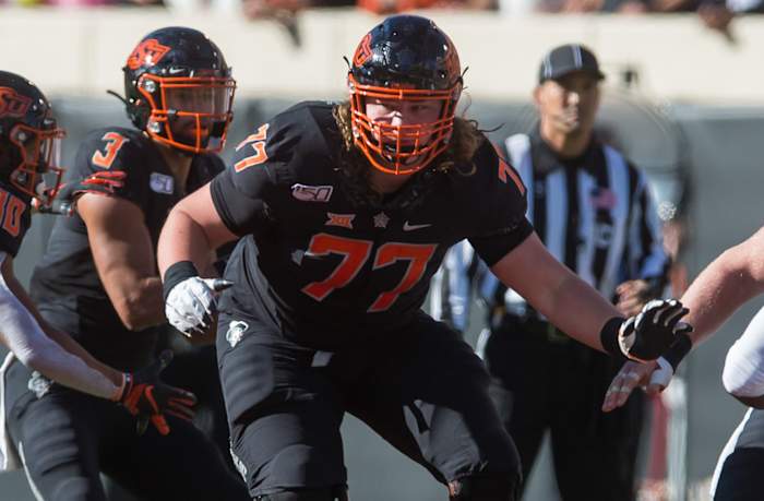 Hunter Anthony 2021 Oklahoma State O-lineman